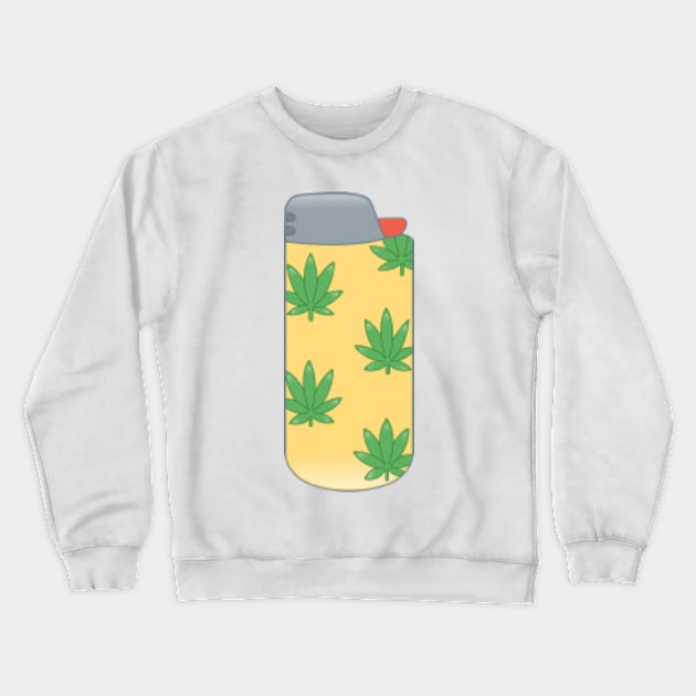 Toke it lighter Crewneck Sweatshirt by VibinEmoji